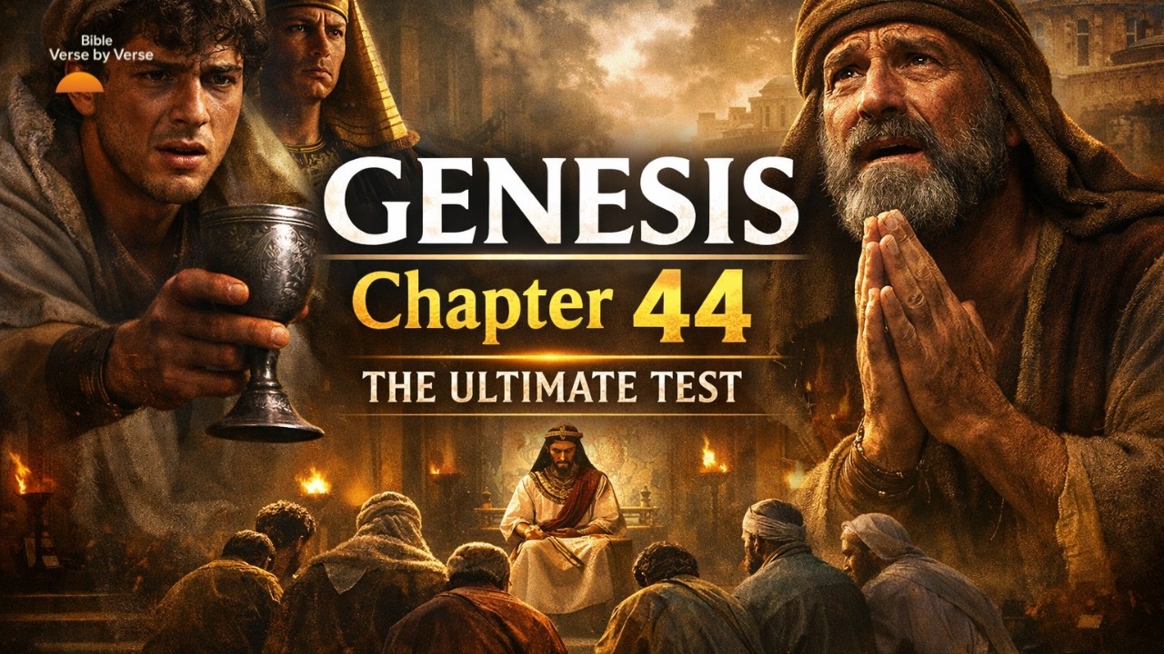 Genesis Chapter 44 | Joseph’s Final Test and the Silver Cup Trap | Genesis Explained