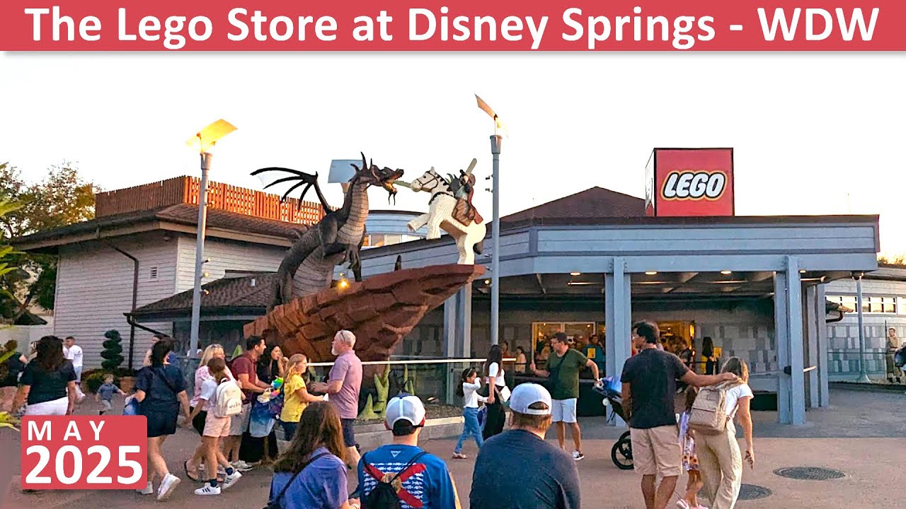 The Lego Store at Disney Springs in Walt Disney World Florida - Shopping