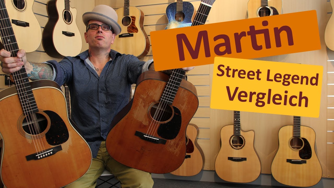 Martin D-18 Street Legend vs. D-28 Street Legend | Played by The Bluestramp | Musik Bertram