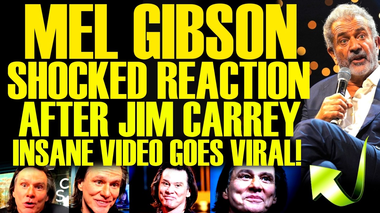 Mel Gibson GETS WORRIED After Jim Carrey's SHOCKING VIDEO Goes Viral! His New Face SPARKS CONCERNS!