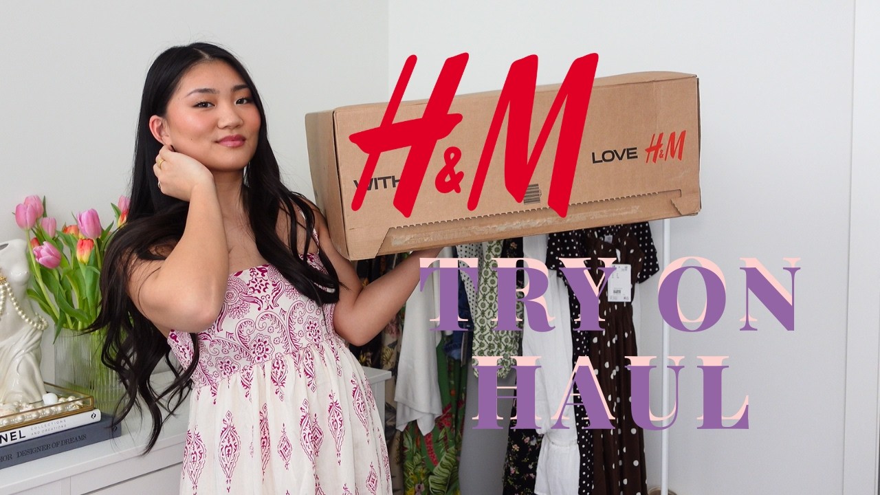 H&M NEW IN SPRING SUMMER TRY ON HAUL | VIVAIA AD