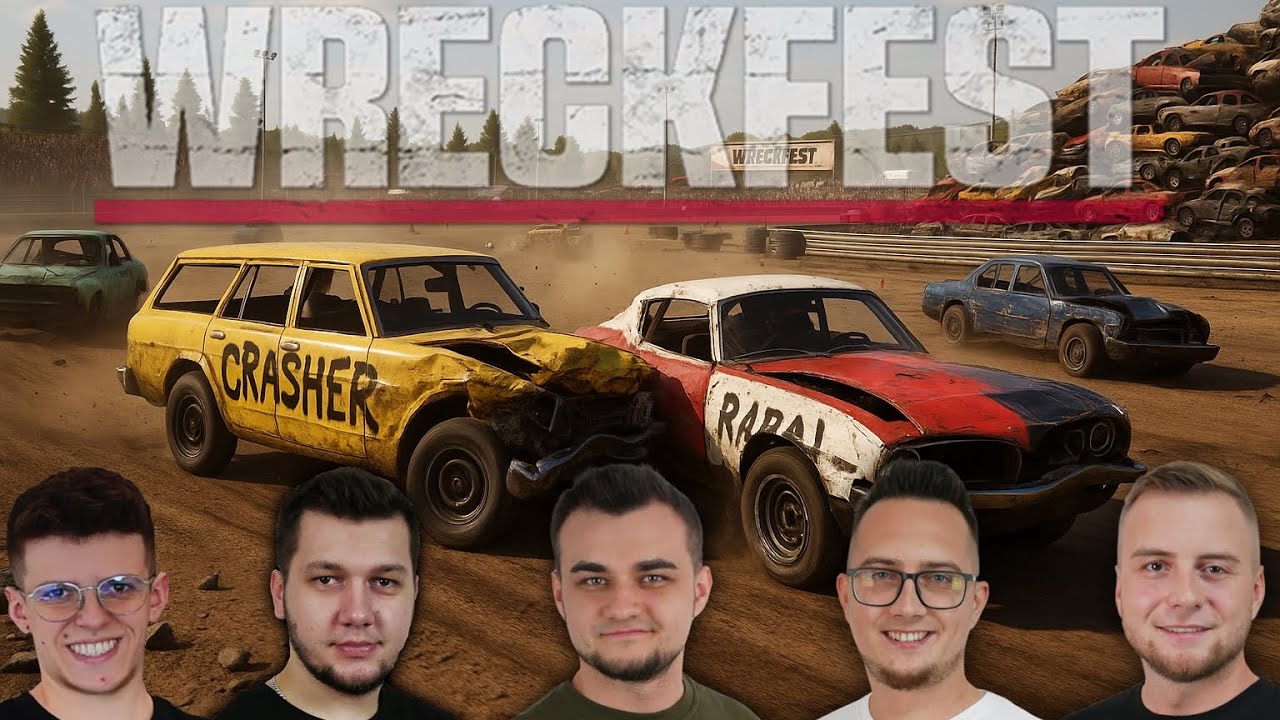 Każdy na to czekał! 🚨WRECKFEST Multiplayer 🚨 Wielkie ekipowe ściganie! 🔥MST