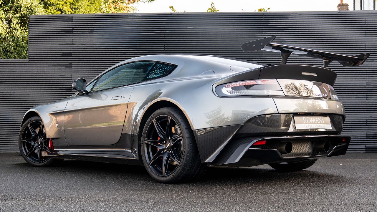 Aston Martin Vantage GT8 2016 года — Magnetic Silver — осмотр + звук двигателя и выхлопа