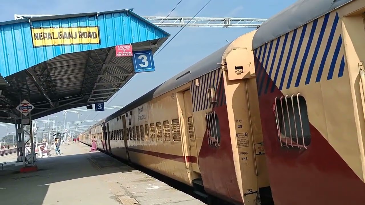 NEPALGUNJ ROAD RAILWAY STATION.. IN UP INDIA. NEAR NEPALGUNJ OF NEPAL. CMRA WITH 4 OFFICES IN NEPAL 