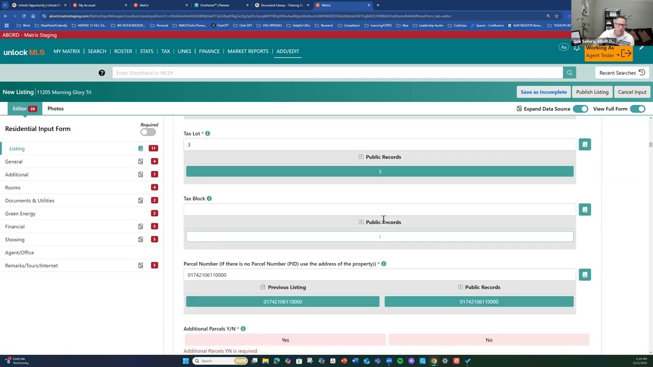 unlock MLS Changes