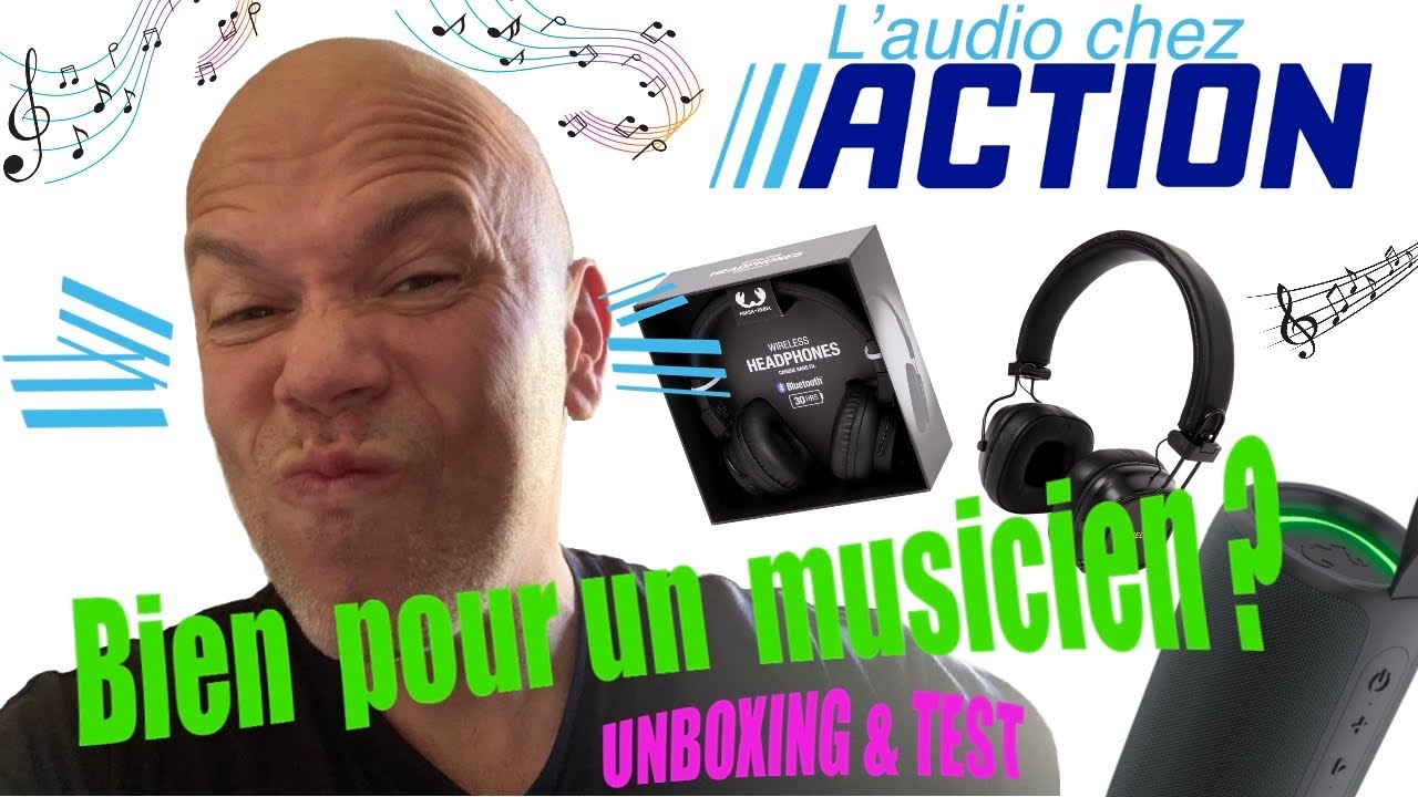 Matos Audio de chez Action : L’avis d’un musicien !