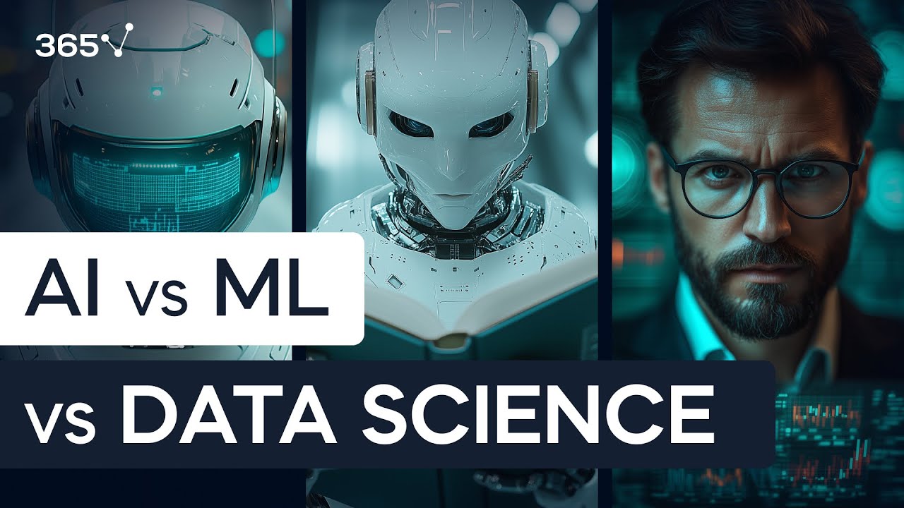 AI vs Machine Learning vs Data Science (What&rsquo;s the Difference?)