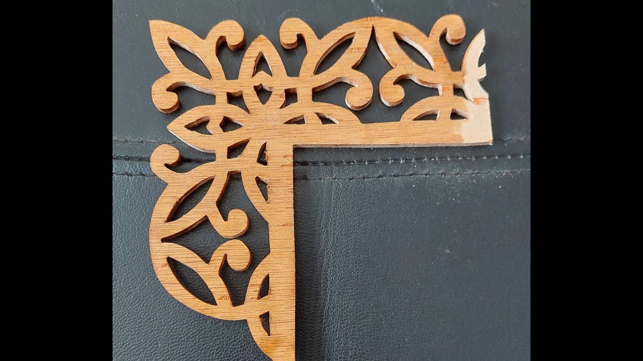CHANTOURNAGE : dentelle de bois &eacute;chantillon 2