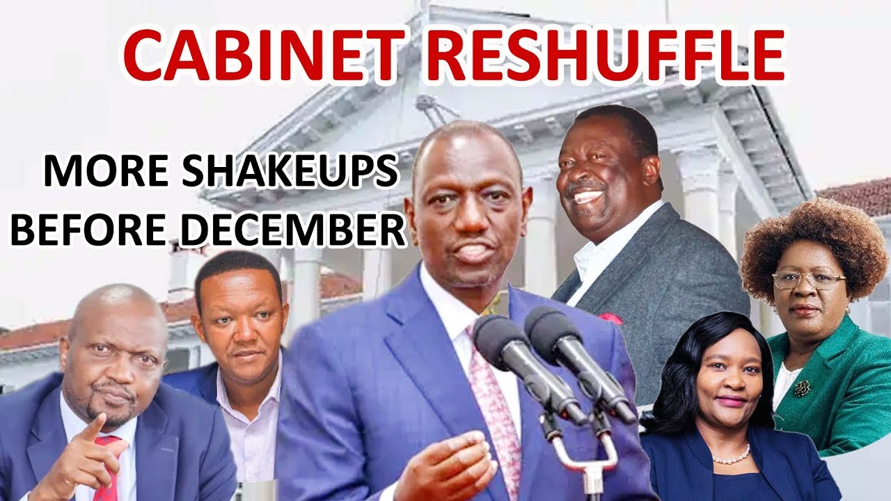 CABINET RESHUFFLE: More senior government officers to face the axe before the end of the year