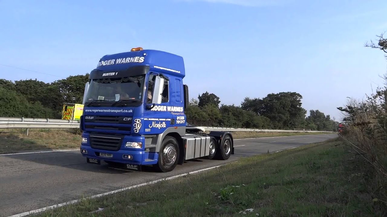 East Coast Truckers Convoy 2013 Sunday 25th August.(2nd film)