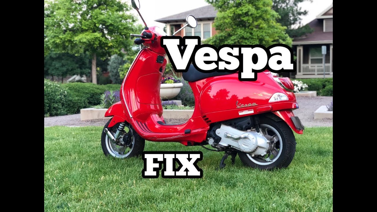 My Vespa won’t start? HELP!