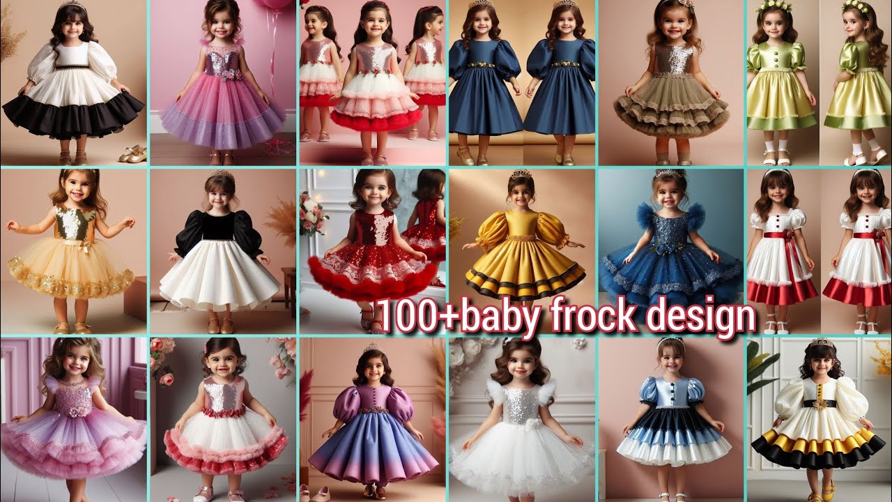 100+‎Different & Beautiful Baby Dress Collection | Gorgeous Kids Party Frocks 2025