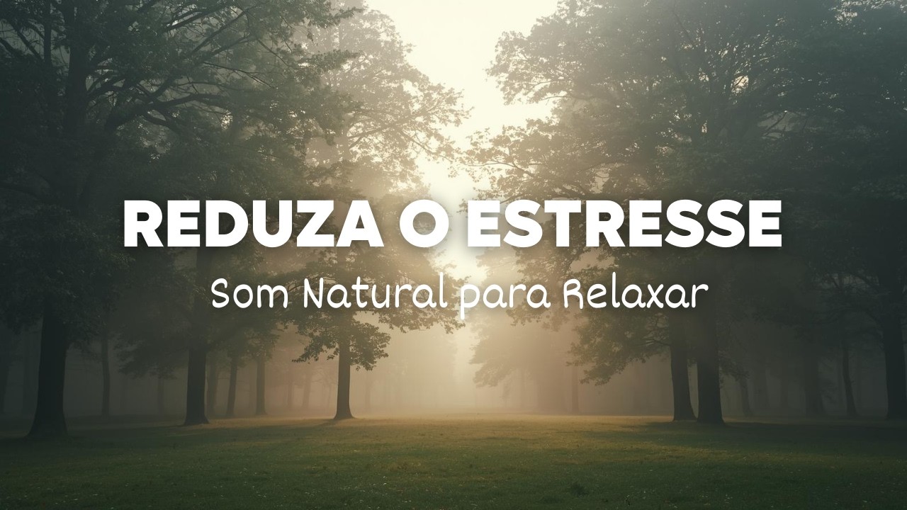 Som Calmante para Reduzir Estresse | Relaxamento Natural