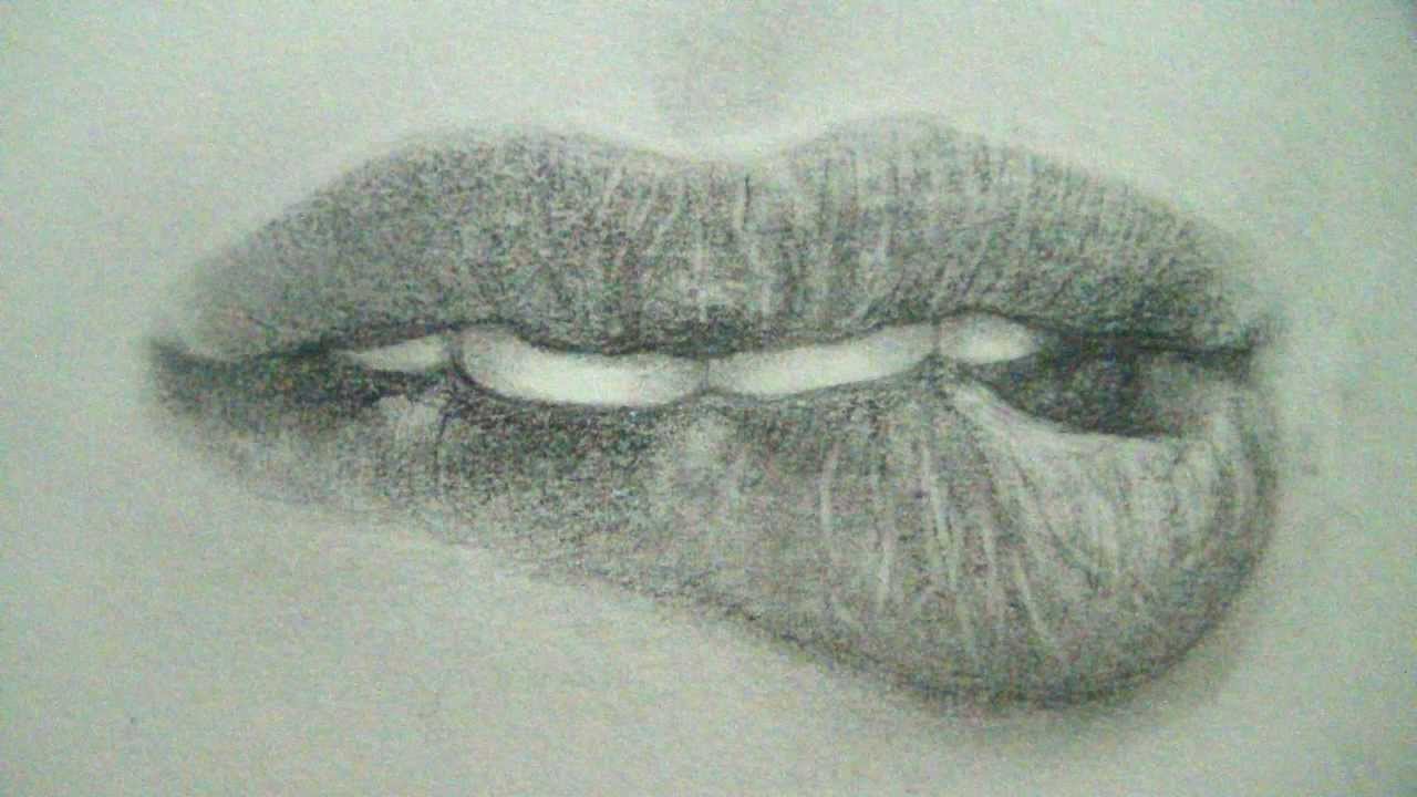 CÓMO DIBUJAR LABIOS REALISTAS / COMO DIBUJAR UNA BOCA SENSUAL