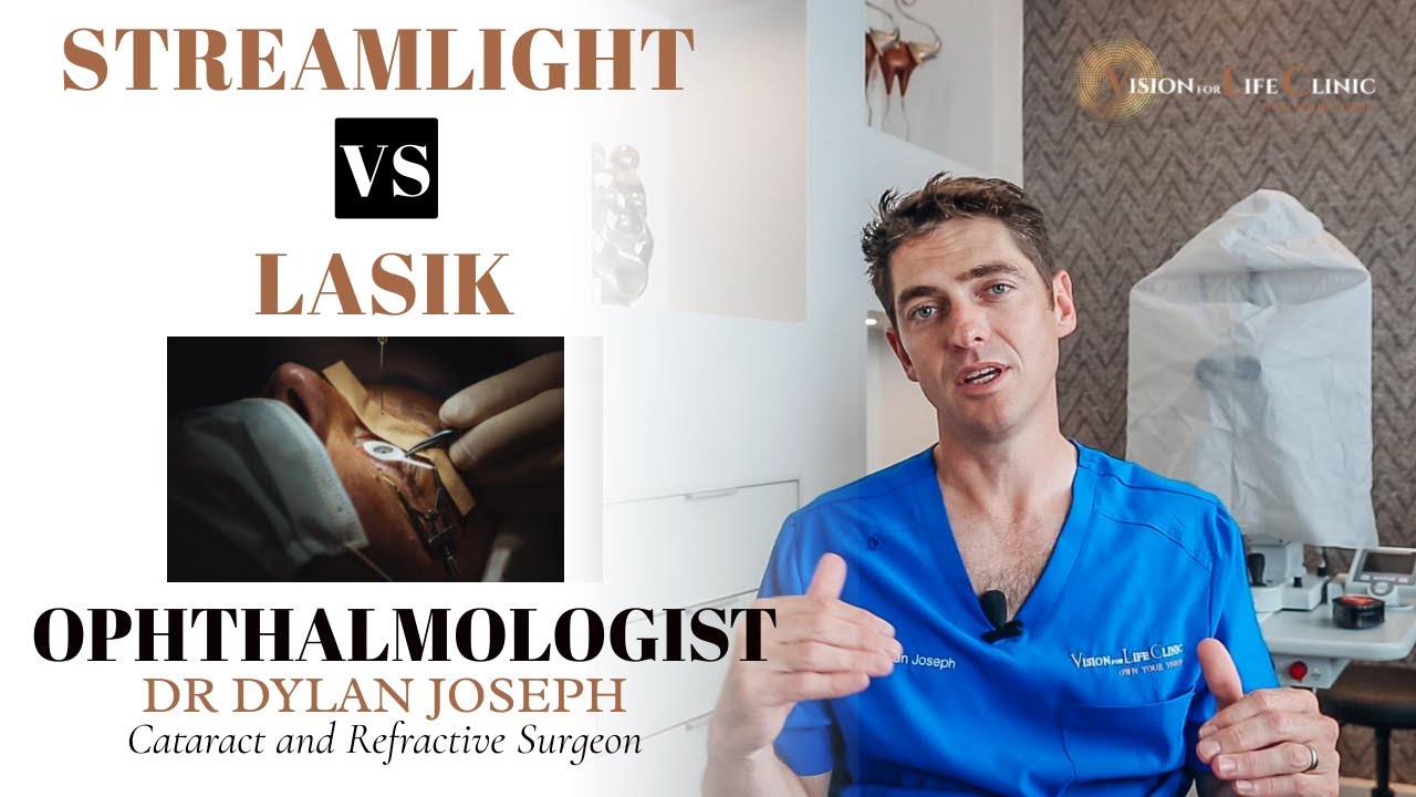 StreamLight Laser Vs LASIK - What is the difference? | Dr Dylan Joseph | Explained | 4K
