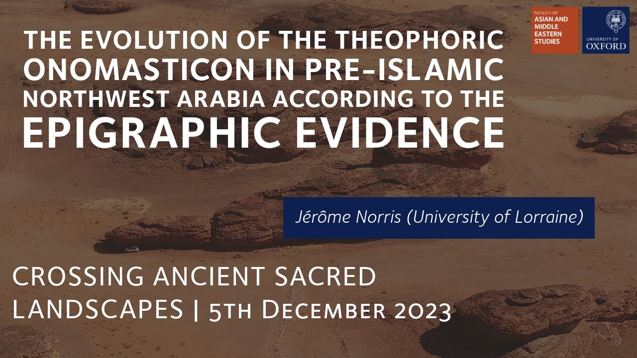 Jérôme Norris (Lorraine) - The Evolution of the Theophoric Onomasticon