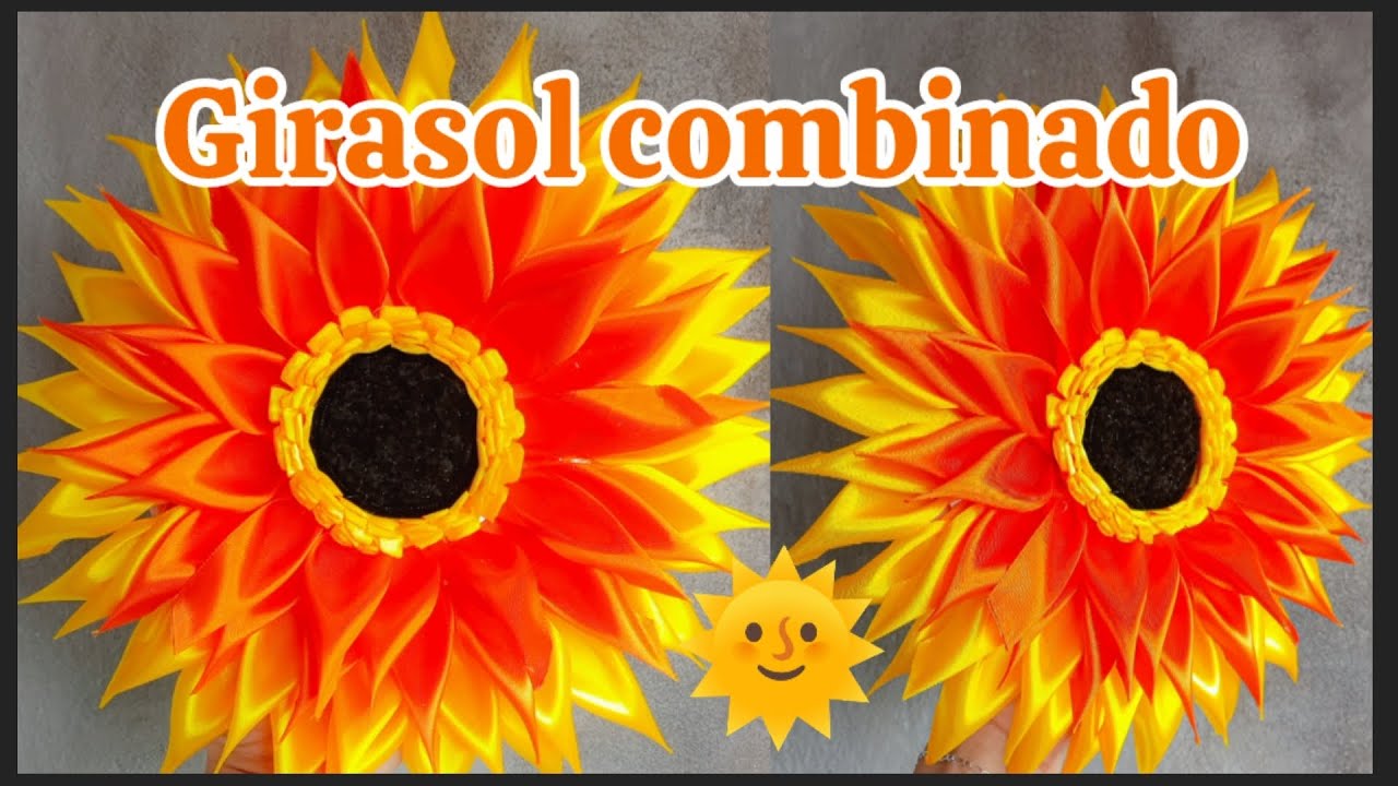 Girasol gigante combinado pasó a pasó #girasoles #arreglosflorales #floresdeliston 