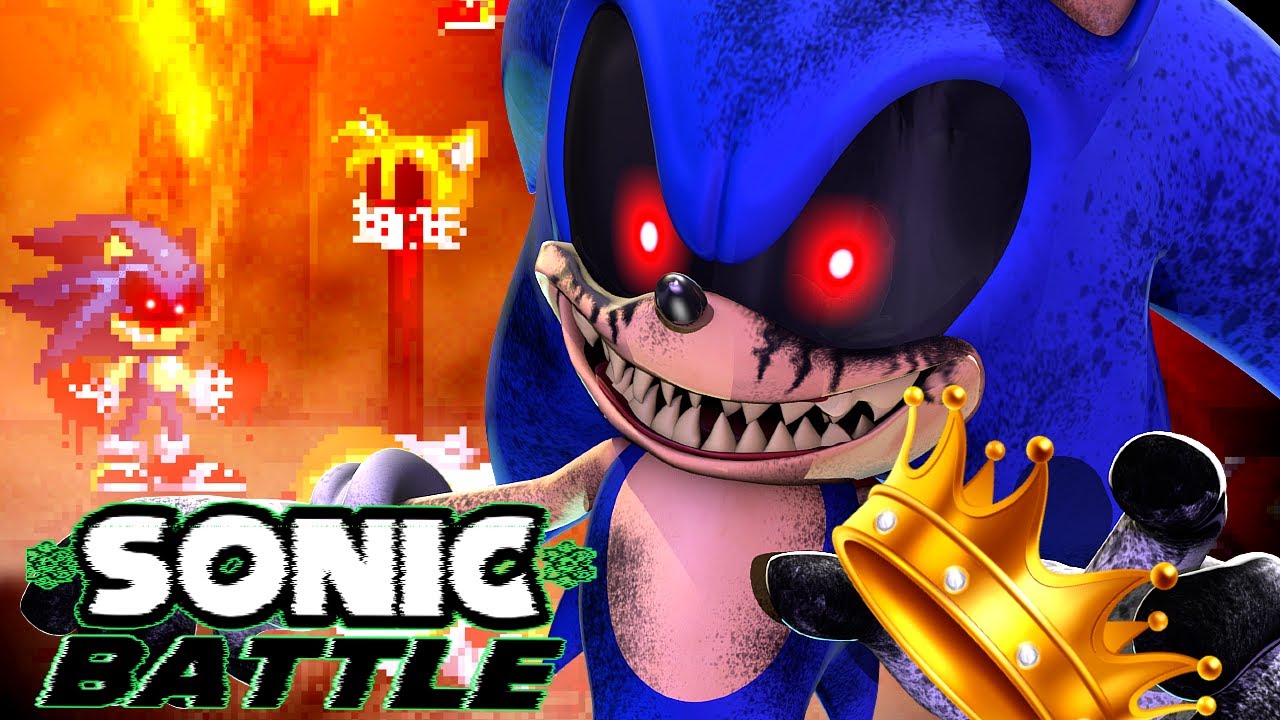 SONIC.EXE буквально ЛОМАЕТ эту игру.. | Sonic Battle MUGEN