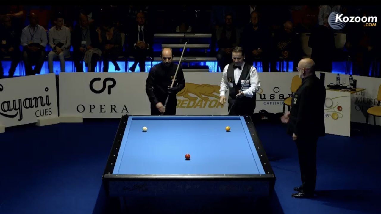 Lausanne 3C Billard Masters 2019 - Semi Final - Daniel SANCHEZ vs Eddy MERCKX