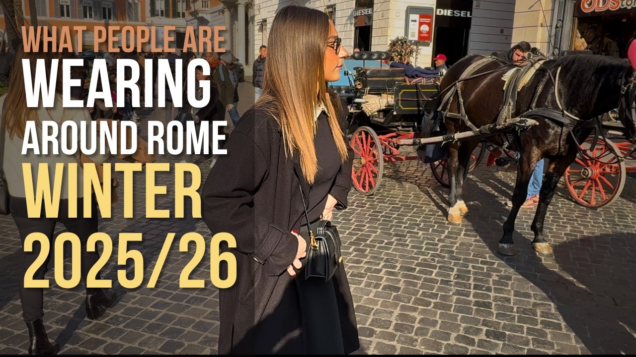 What People in Rome Are Wearing Right Now | Winter 2025/26