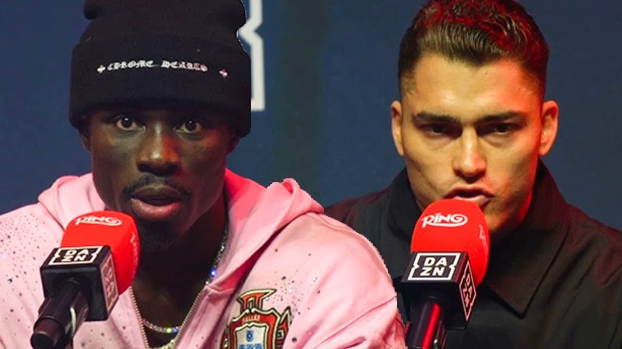 HEATED! Richardson Hitchins vs Oscar Duarte • FULL FINAL PRESS CONFERENCE & FACE OFF
