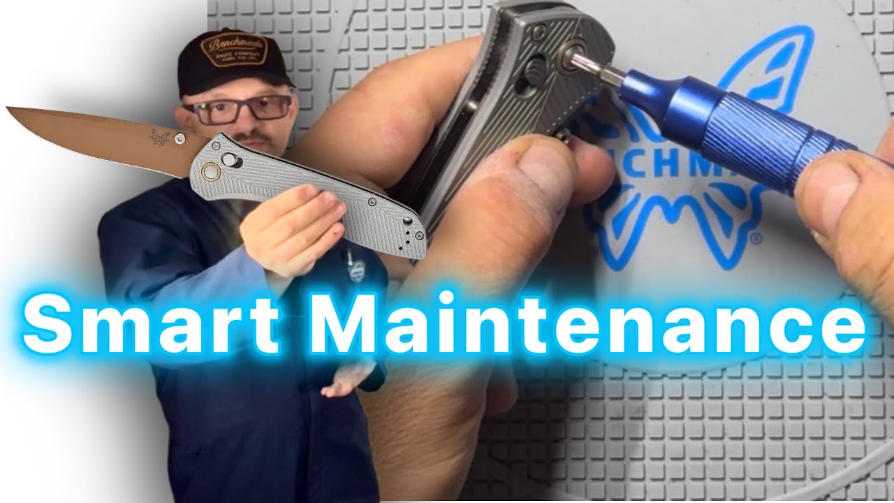 Benchmade 710 McHenry & Williams: upkeep after 18-days of breaking in