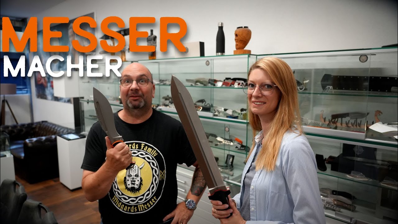 🔪​🔥​Von der Idee zum fertigen Messer ​🟠​Zu Besuch bei Midgards Messer​🟠​