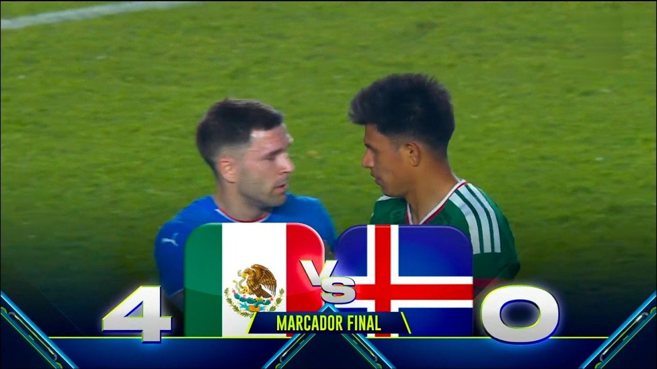 Resumen Mexico vs Islandia 4-0 | Amistoso Internacional 2026 TV Azteca