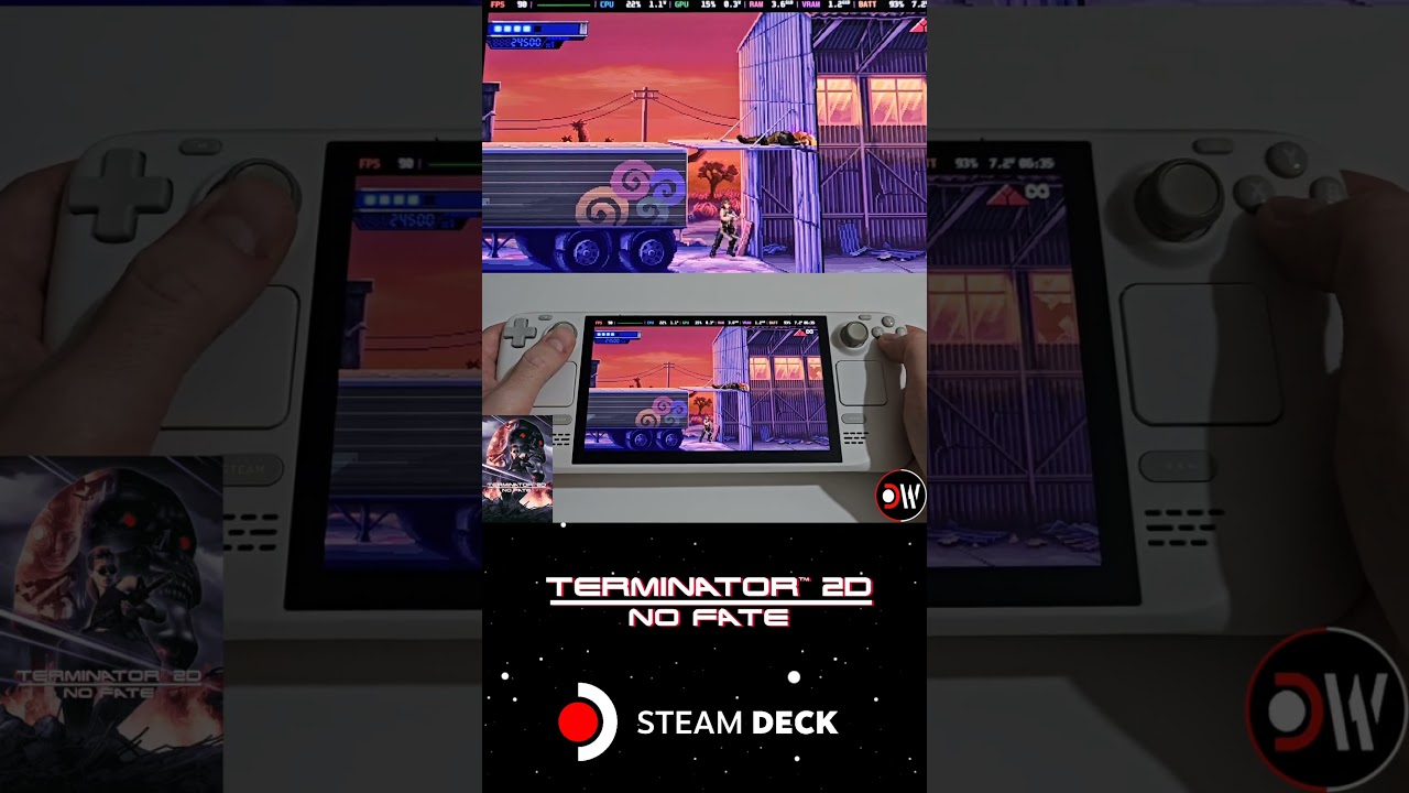 Terminator 2D: NO FATE Steam Deck: НОВИНКА! Обязательный к прохождению 2D аркадный платформер!