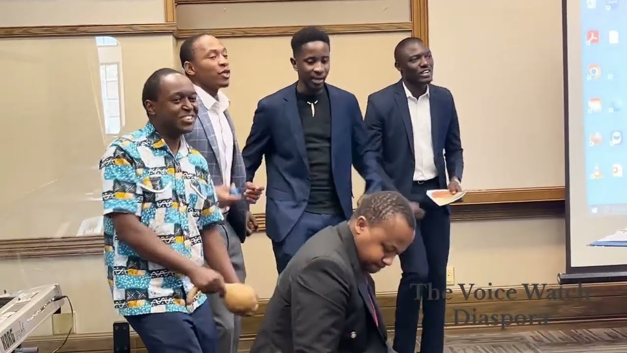 Kenyan music scholars making waves in USA. They performed Mkombozi Wetu at GSAS conference
