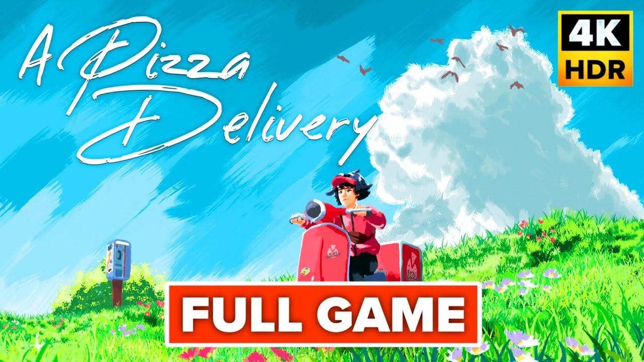 A Pizza Delivery Gameplay Walkthrough FULL GAME (4K 60FPS) No Commentary