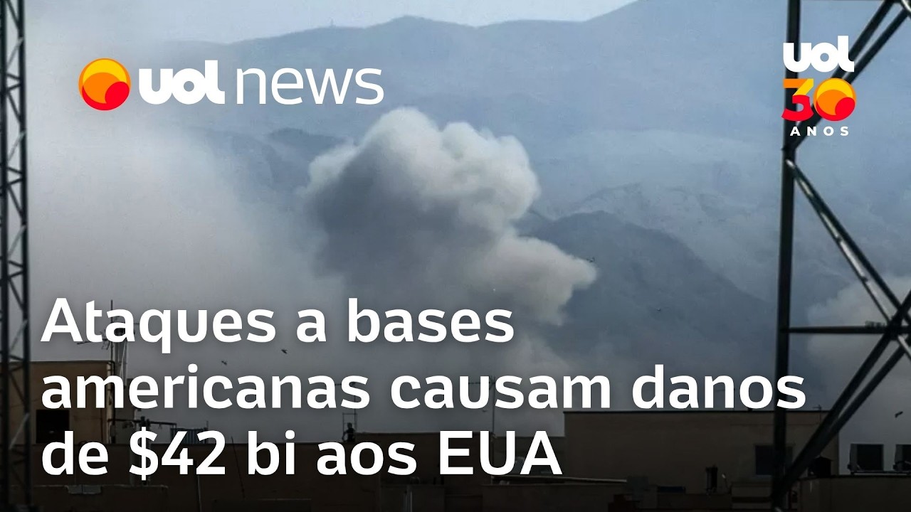 Ataques do Ir&atilde; causam danos de R$ 4,2 bi a bases dos EUA no Oriente M&eacute;dio