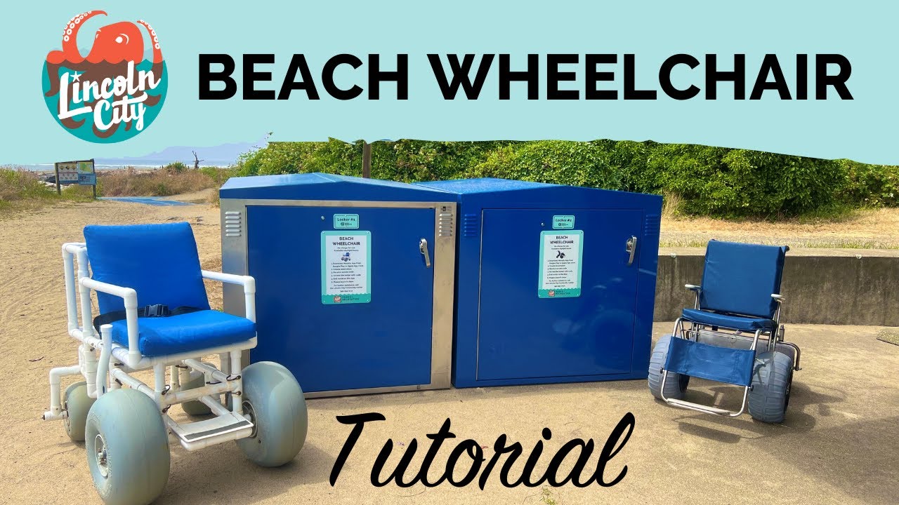 Lincoln City Beach Wheelchair Instructional Video