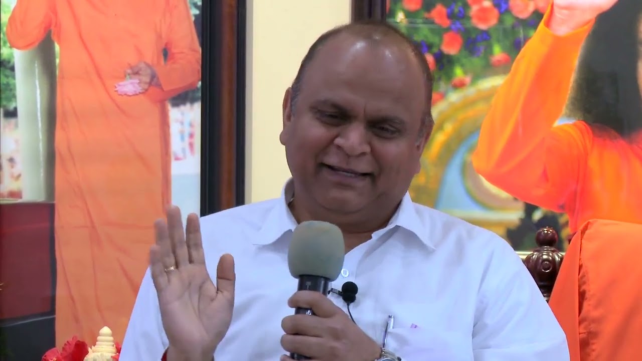 Sri Balu Karanam Speaks At The N.E. San Diego Sai Baba Center