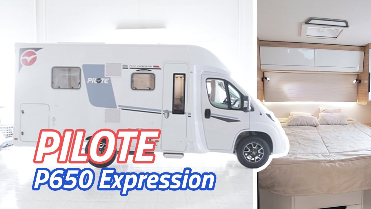 ¡Ideal parejas viajeras! Ultracompacto con cama central isla: Autocaravana Pilote Pacific 650C