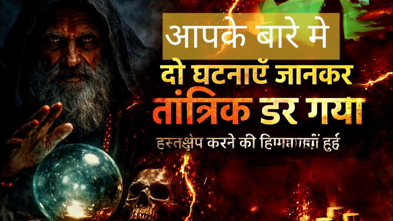 आपके बारे में आने वाली दो घटनाएं जानकर तांत्रिक ने कदम पीछे हटाए 