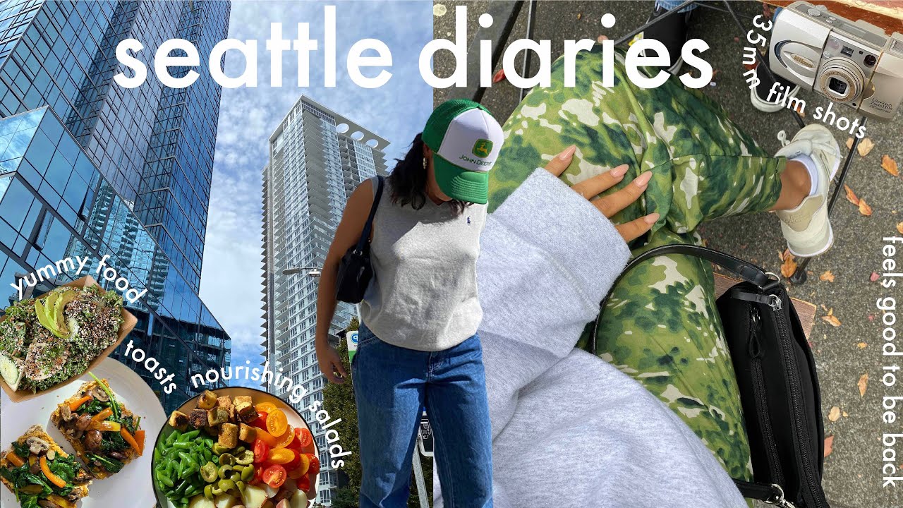 seattle diaries // ❤️ getting back into a routine, thrifting, walking around the city