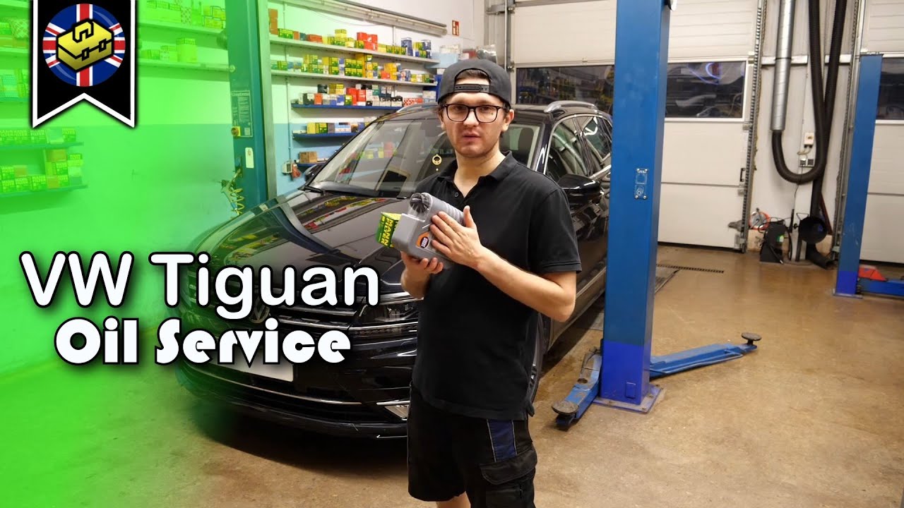 VW Tiguan II 2.0 TDI Oil Change | VW Tiguan Oil Change | VitjaWolf | Tutorial EN | HD