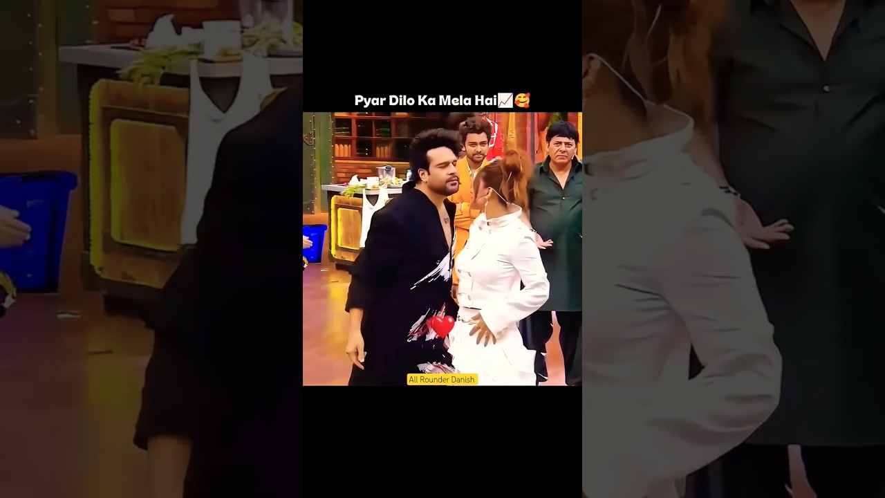 Krushna Vs Nia Dance In Laughter Chefs #elvishyadav #munawarfaruqui #fukrainsaan #biggboss #shorts