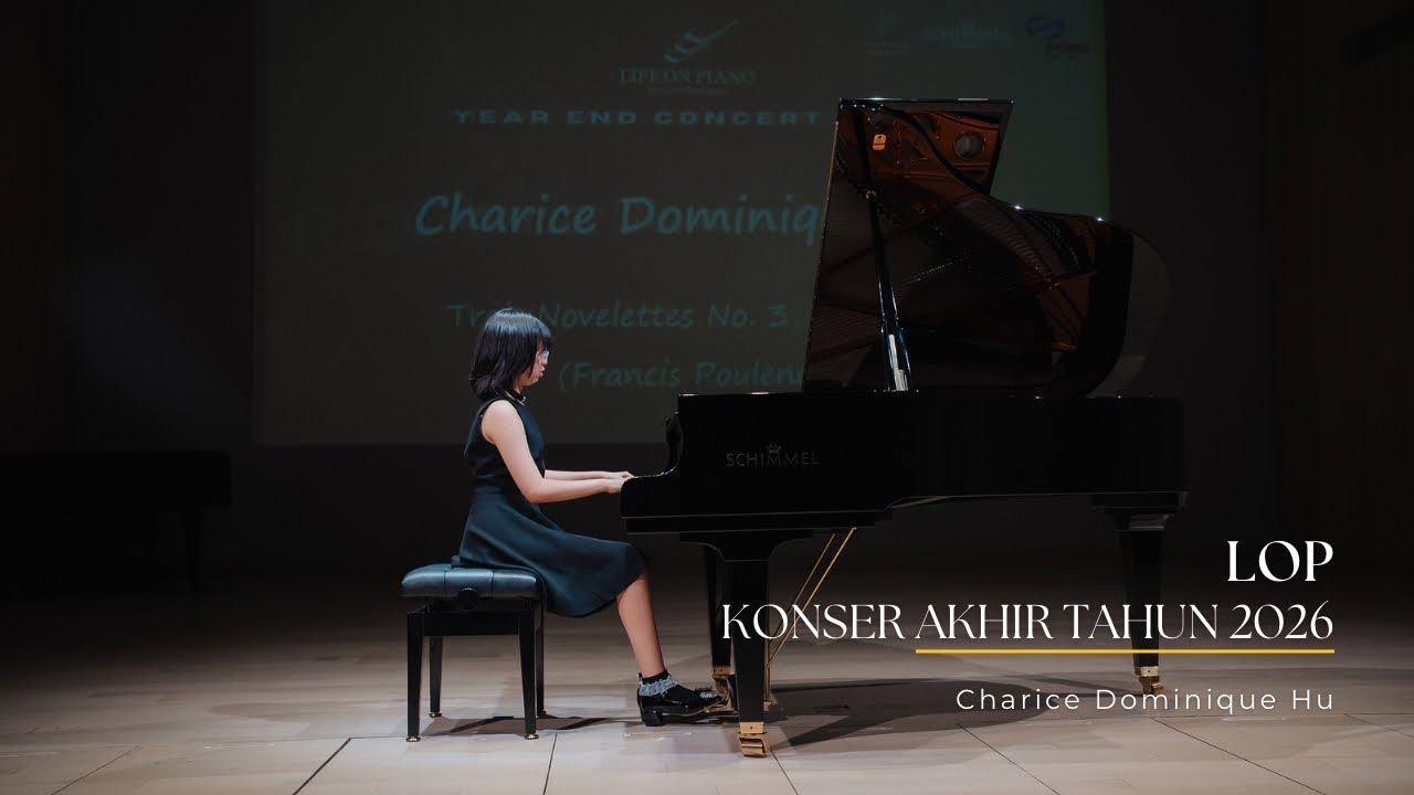 Poulenc : Trois Novelettes No. 3 F 173 by Charice Dominique Hu