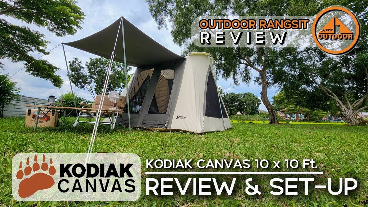 รีวิวเต็นท์ Kodiak 10 x 10 Ft. เต็นท์ขนาดครอบครัว 4-6 คน | OUTDOOR RANGSIT