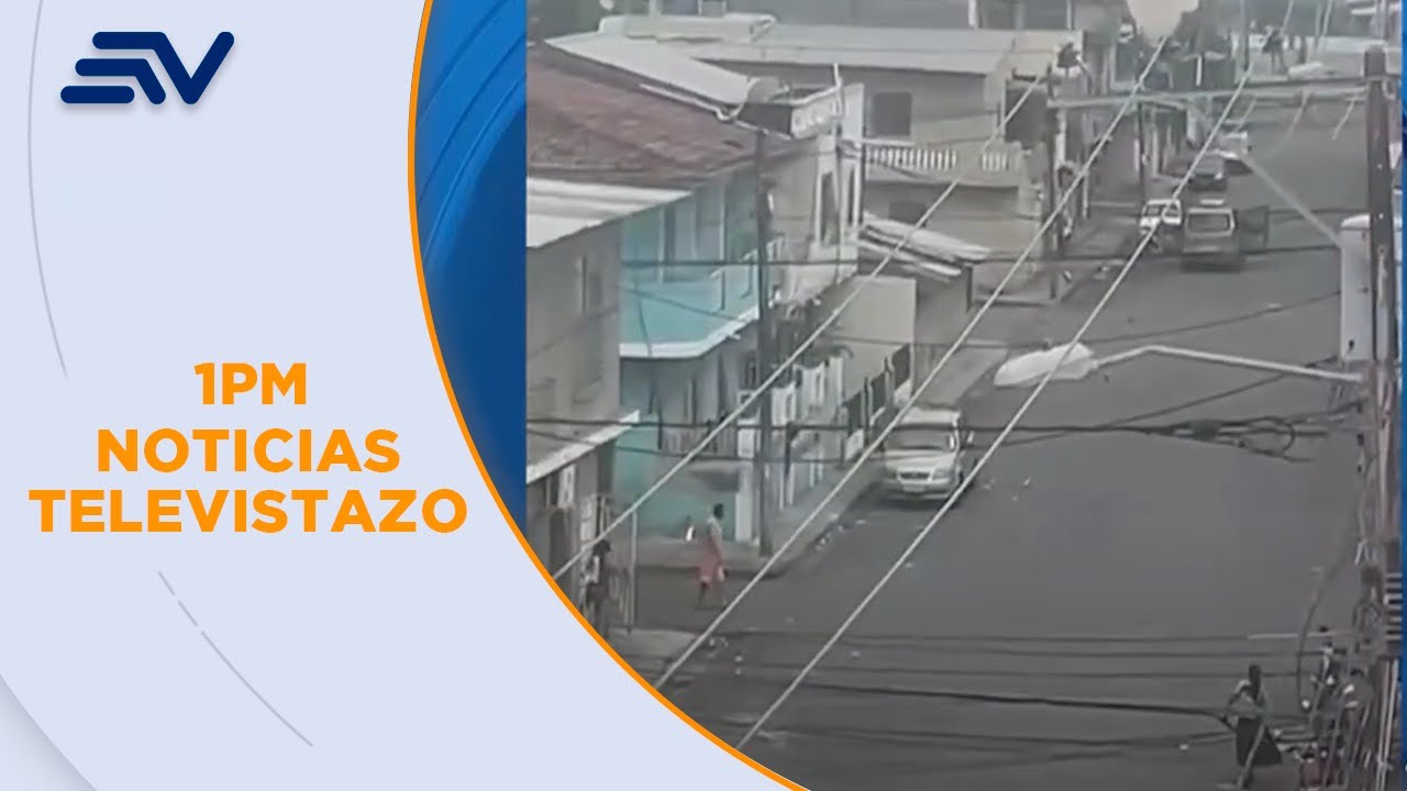 Sicarios usaron furgoneta y asesinaron a cinco personas en Durán | Televistazo | Ecuavisa