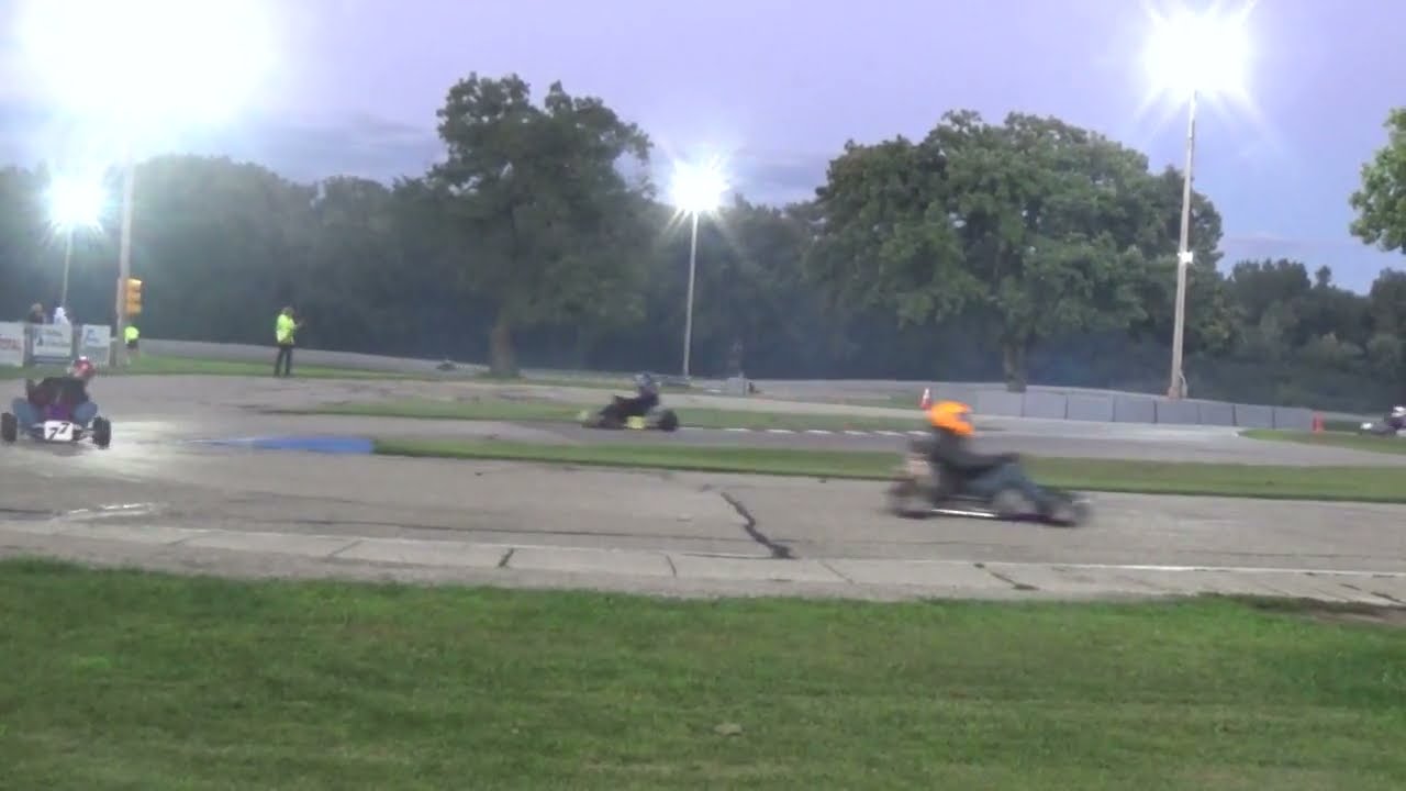 2025 Sugar River Raceway Summer | Vintage Kart Summer Night Race #1