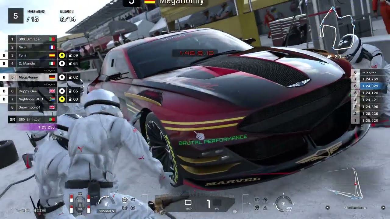 Laguna Seca im Genesis X 😏 /Brutal Performance?🤔