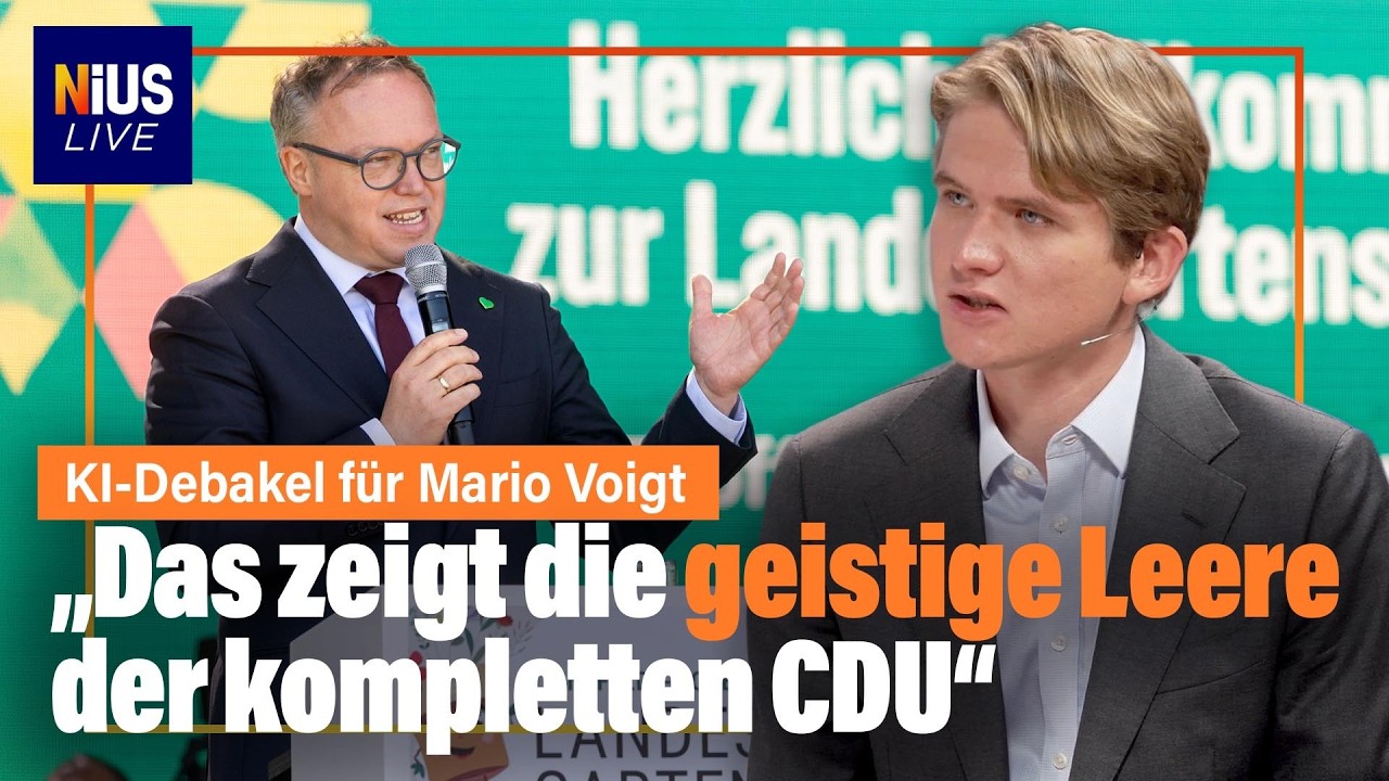 &bdquo;Mehr Helene Fischer&ldquo;: So peinlich ist die neue CDU-Strategie im Osten |&nbsp;NIUS Live