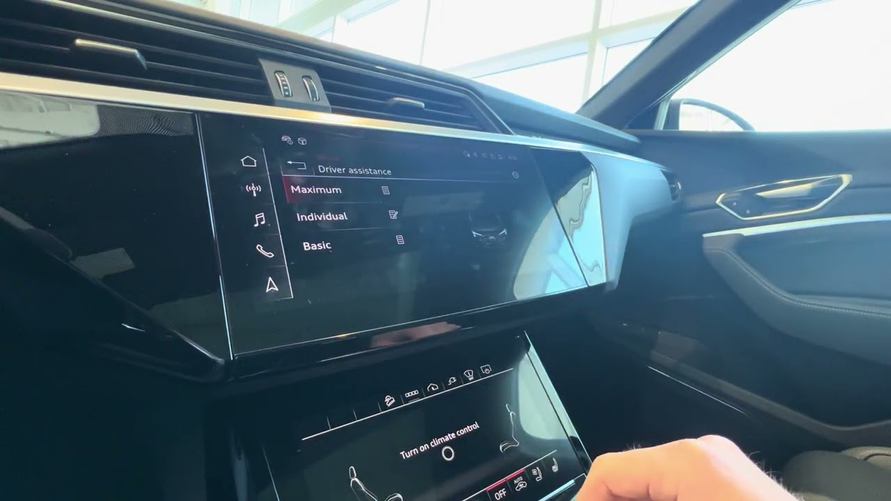 How to turn off speed limit sign recognition in Audi