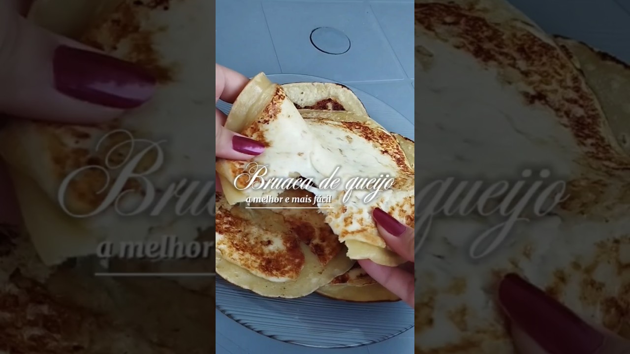 MELHOR BRUACA DE QUEIJO 🧀 uma del&iacute;cia!! #bruaca #panqueca #nordeste #cozinha