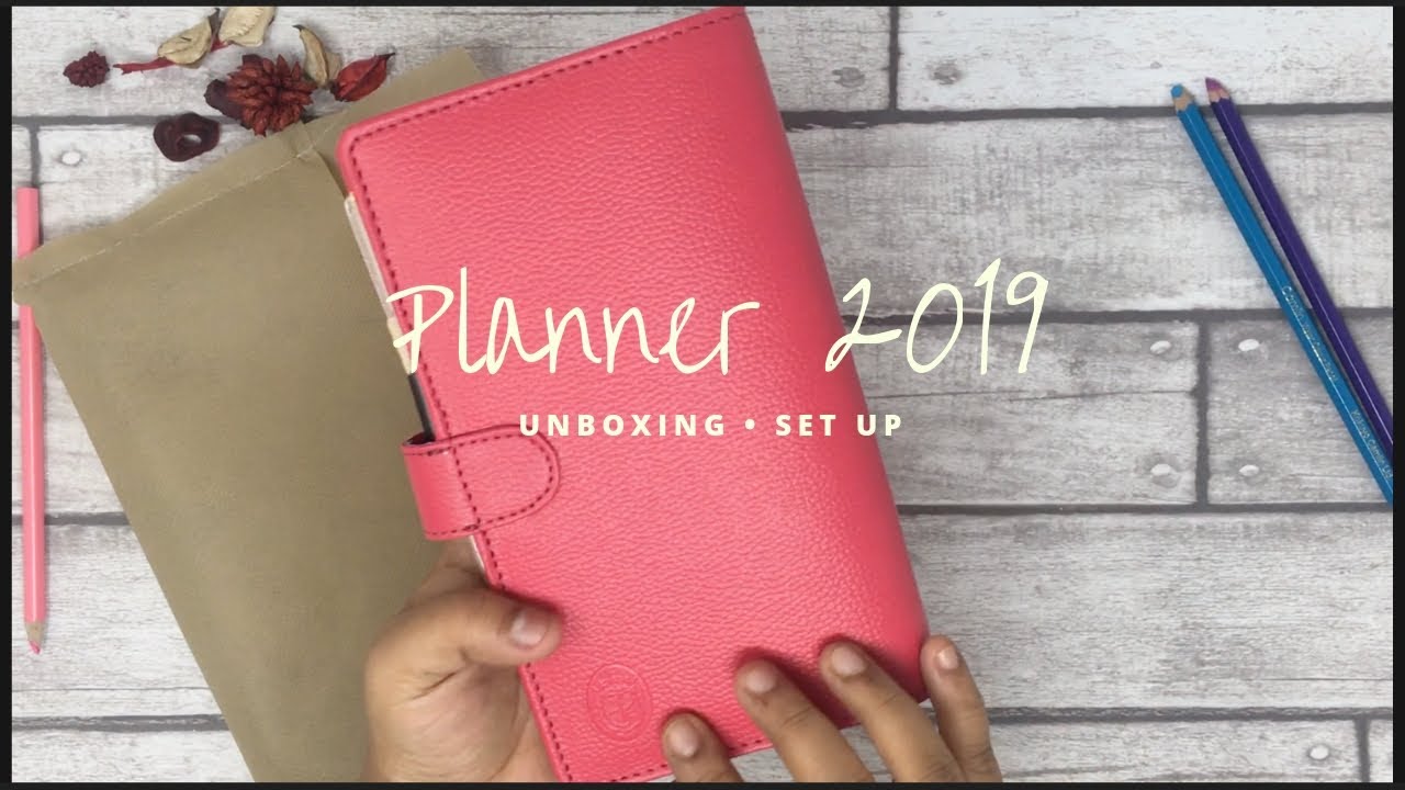 PLAN WITH ME (ASMR) | 2019 PLANNER UNBOXING & SET UP | INDIAN YOUTUBER