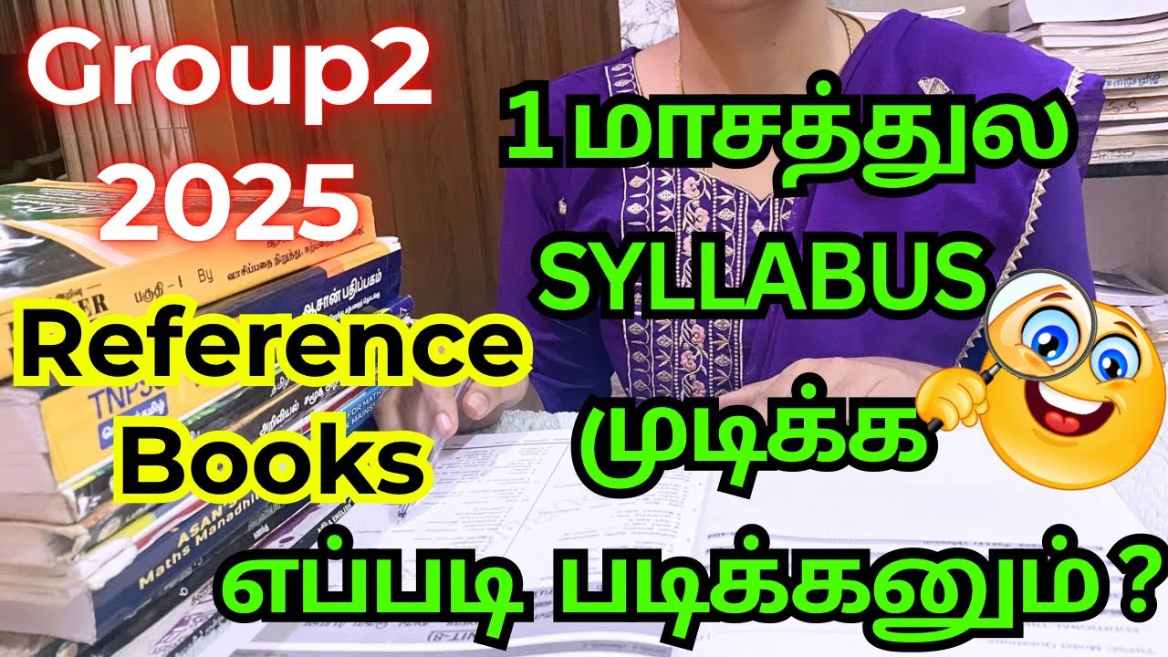 GROUP2 SYLLABUS HOW TO COMPLETE | REFERENCE BOOKS | @Mahistips 