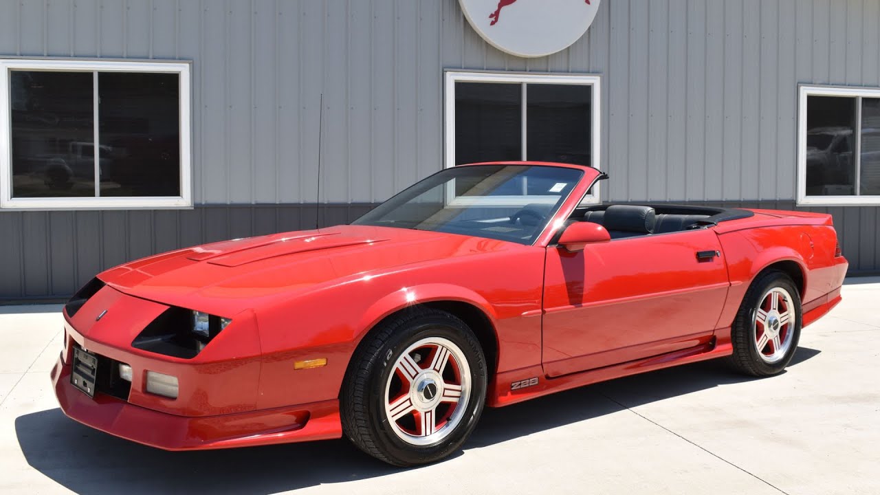 1991 Camaro Z28 Convertible (SOLD) at Coyote Classics